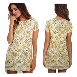 LULU'S Cocktail  Dresses  Yellow Size S